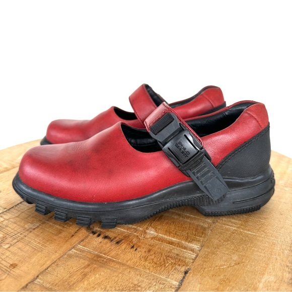 Ralph Lauren Shoes - Ralph Lauren Polo Sport Red and Black Mary Jane Shoes